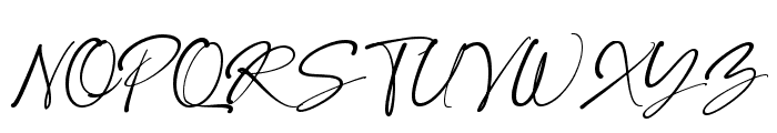 Chalisha Regular Font UPPERCASE
