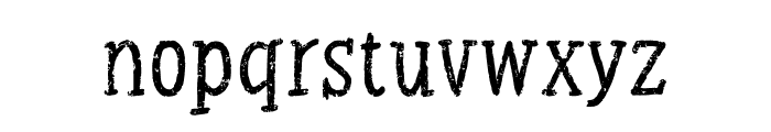 Chalk Serif Font LOWERCASE