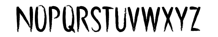 Chalk and Pamor Font UPPERCASE