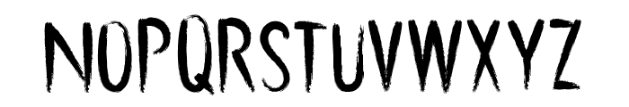 Chalk and Pamor Font LOWERCASE