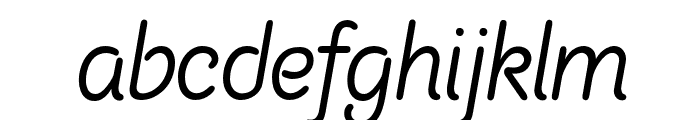 ChalkMarks-Italic Font LOWERCASE