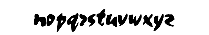 Chalk- Font LOWERCASE