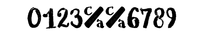 Chalkaholic DEMO Regular Font OTHER CHARS