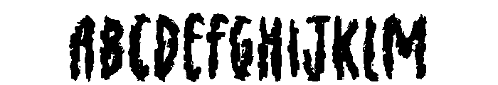 Chalky Horror Regular FONT