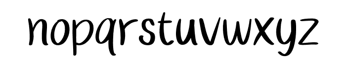 Challis Burton Font LOWERCASE