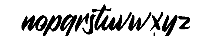 Challum Free Normal Font LOWERCASE