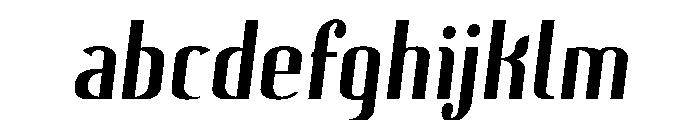 Chambers 23 Italic Italic FONT