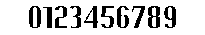 Chambers 23 Regular Font OTHER CHARS
