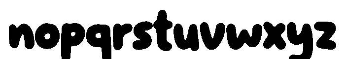 Chambuka Font LOWERCASE