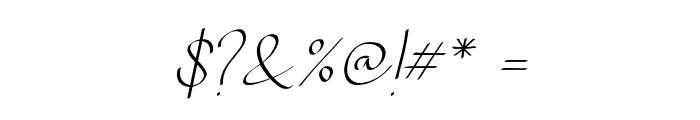 Chandrawinata-Italic Font OTHER CHARS