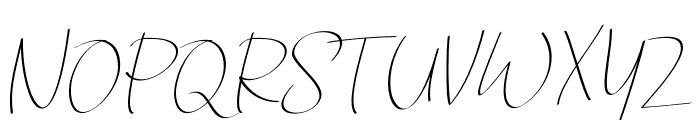 Chandrawinata-Italic Font UPPERCASE