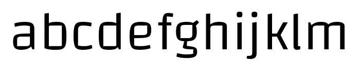 Changa-Light Font LOWERCASE
