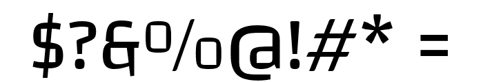 Changa-Regular Font OTHER CHARS