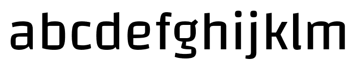 Changa-Regular Font LOWERCASE
