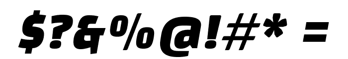 ChangaOne-Italic Font OTHER CHARS
