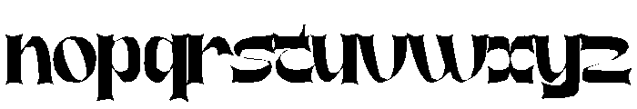 Changing Relations Demo Regular Font LOWERCASE