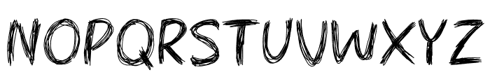 Chaos Aura Font LOWERCASE