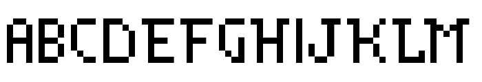 Chaos Engine Font UPPERCASE