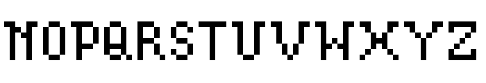 Chaos Engine Font LOWERCASE