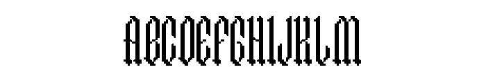 Chapelargo Font UPPERCASE