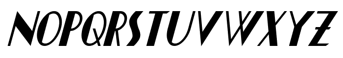 Chapleau Italic Font UPPERCASE