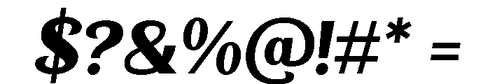 ChapuChaps-Regular Font OTHER CHARS