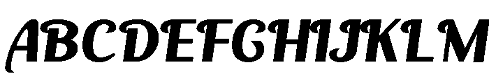 ChapuChaps-Regular Font UPPERCASE