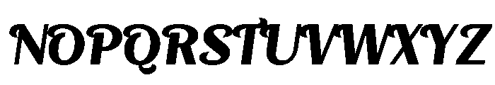 ChapuChaps-Regular Font UPPERCASE