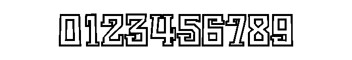 Char Regular Font OTHER CHARS