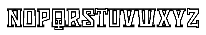Char Regular Font LOWERCASE