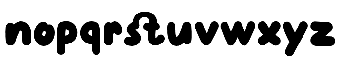 Characters Demo Font LOWERCASE