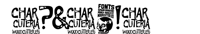 Charcuteria Font OTHER CHARS