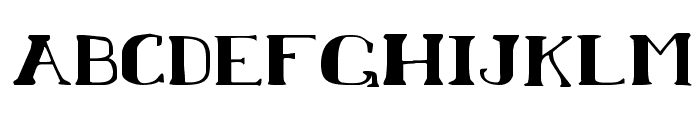 Chardin Doihle Expanded Font LOWERCASE
