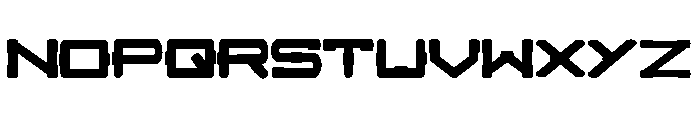 Charge Standard Font LOWERCASE