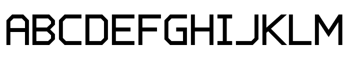 Charge Vector Bold Font LOWERCASE
