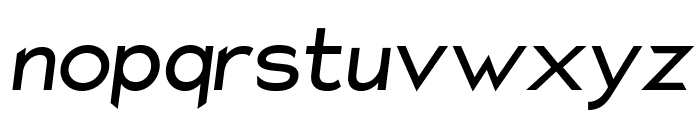 Charger Bold Italic Font LOWERCASE
