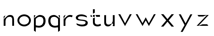 Charger Static Font LOWERCASE