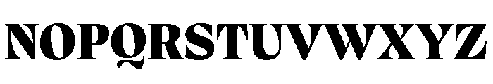 Charlea Demo Extra Font UPPERCASE