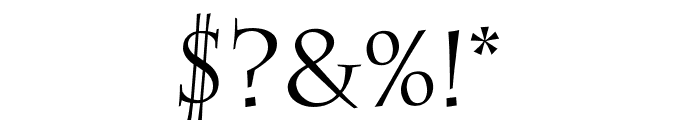Charlemagne Font OTHER CHARS