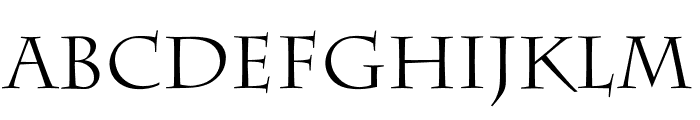 Charlemagne Font UPPERCASE
