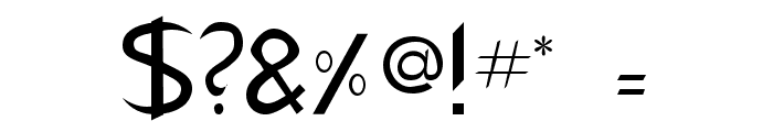 CharlieChan Normal Font OTHER CHARS