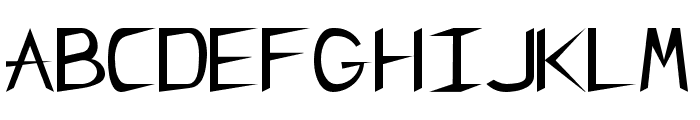 CharlieChan Normal Font UPPERCASE