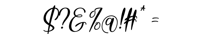 Charlotte Hasanah Italic Font OTHER CHARS