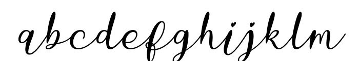 Charlotte Hasanah Italic Font LOWERCASE