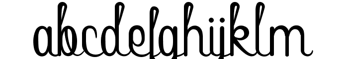Charm Queen Demo Font LOWERCASE