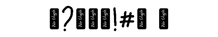Charmed HF Regular Font OTHER CHARS