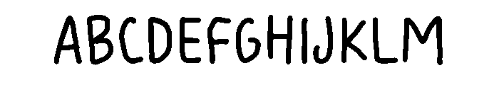 Charmed HF Regular Font UPPERCASE