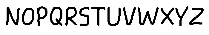 Charmed HF Regular Font UPPERCASE