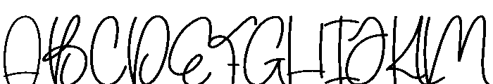 Charming Smile Font UPPERCASE