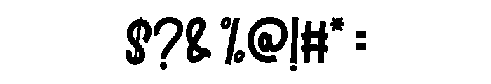Charming Solitude Font OTHER CHARS